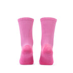ARI CREW SOCKS - FREE SIZE - PINK