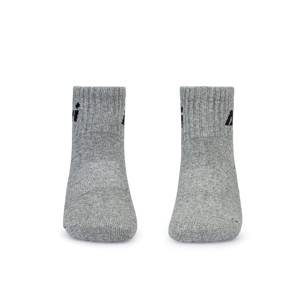 ARI DAILY KIDS QUARTER SOCKS - BLACK/GREY/WHITE