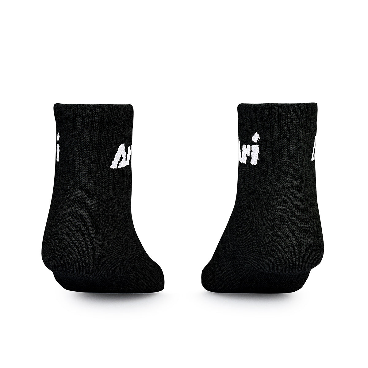 ARI DAILY KIDS QUARTER SOCKS - BLACK/GREY/WHITE