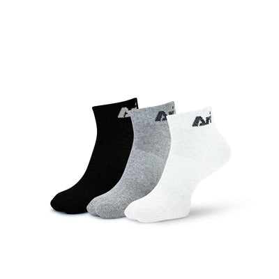 ARI DAILY LINER SOCKS - BLACK/GREY/WHITE