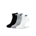 ARI DAILY LINER SOCKS - BLACK/GREY/WHITE