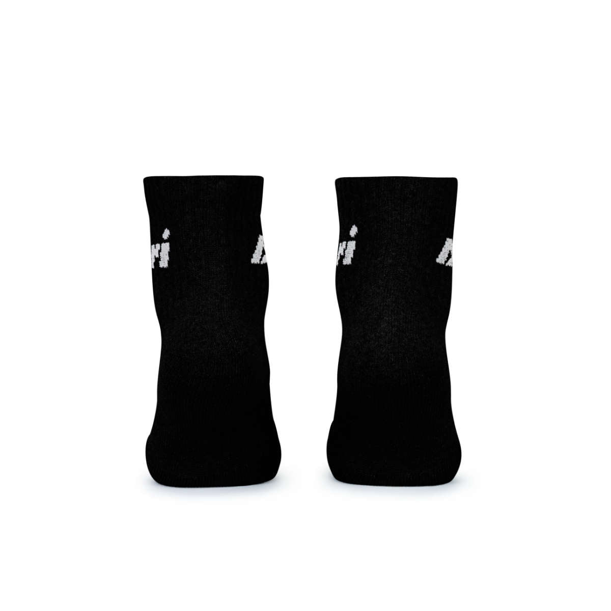 ARI DAILY QUARTER SOCKS - BLACK/BLACK/BLACK