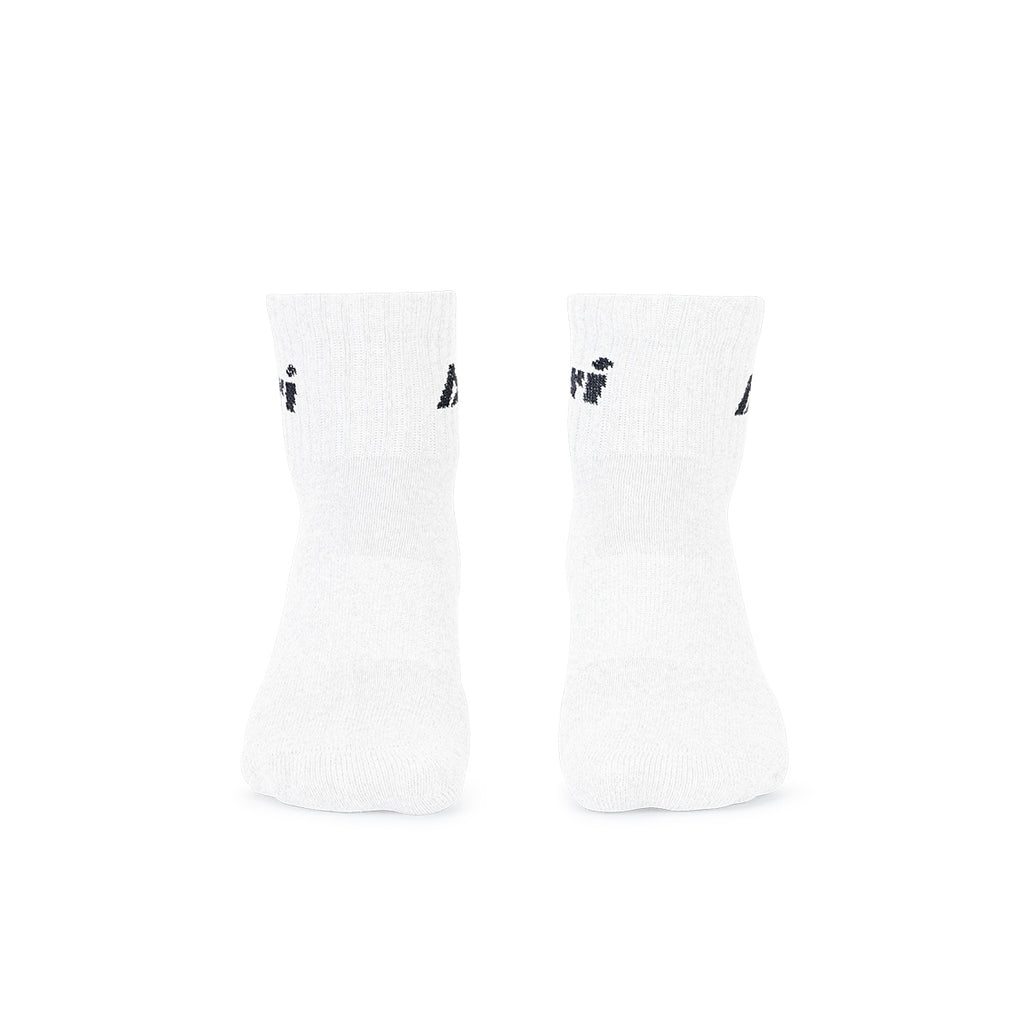 ARI DAILY QUARTER SOCKS - WHITE/WHITE/WHITE