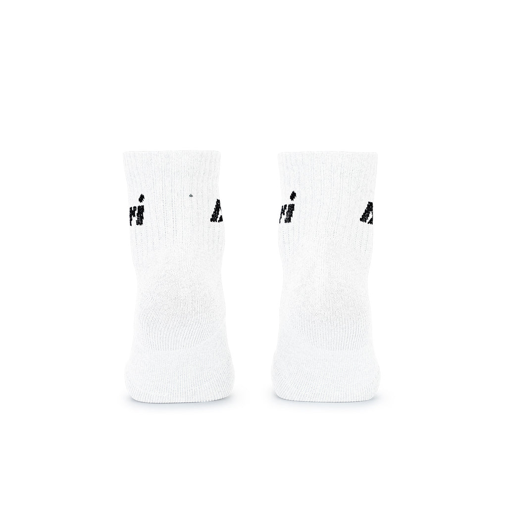 ARI DAILY QUARTER SOCKS - WHITE/WHITE/WHITE