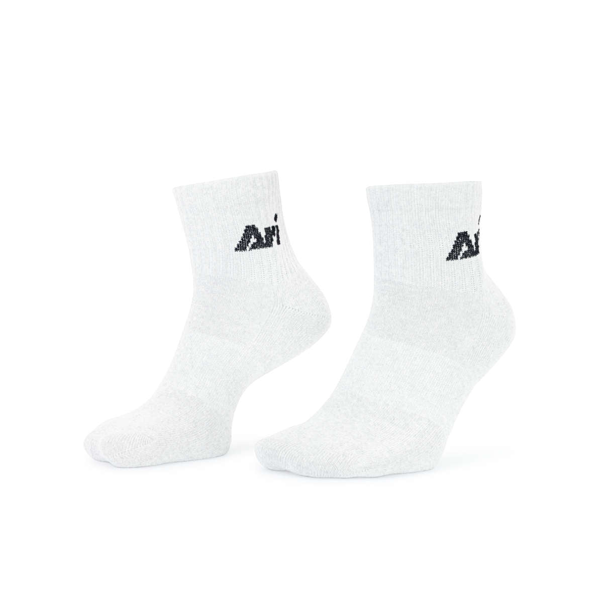 ARI DAILY QUARTER SOCKS - BLACK/GREY/WHITE