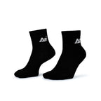 ARI DAILY QUARTER SOCKS - BLACK/GREY/WHITE