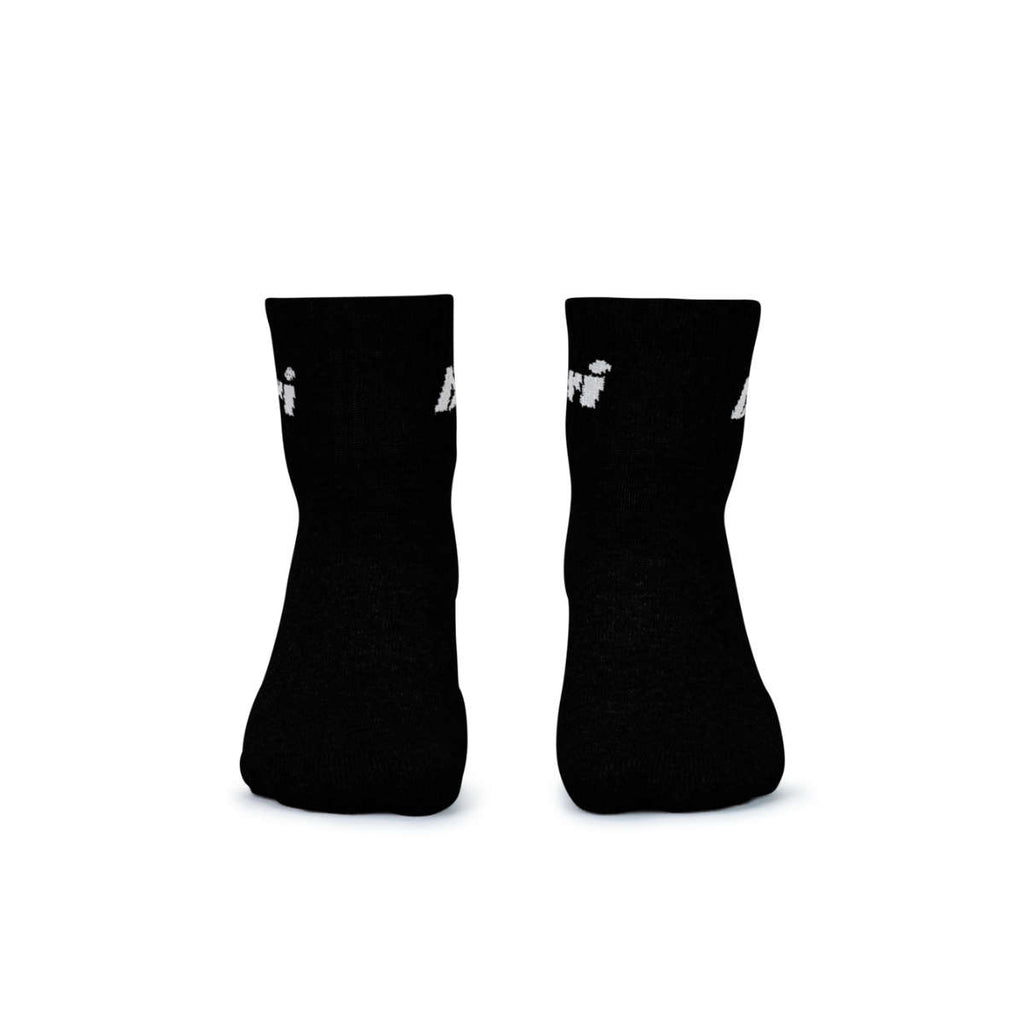ARI DAILY QUARTER SOCKS - BLACK/GREY/WHITE