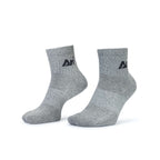 ARI DAILY QUARTER SOCKS - BLACK/GREY/WHITE