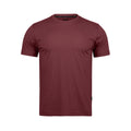 ARI EASY LIFESTYLE TEE - MAROON/MAROON/BLACK