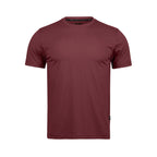 ARI EASY LIFESTYLE TEE - MAROON/MAROON/BLACK