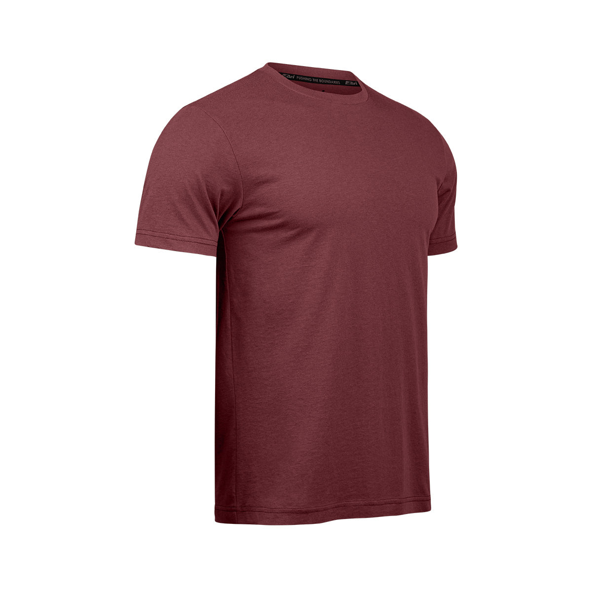 ARI EASY LIFESTYLE TEE - MAROON/MAROON/BLACK