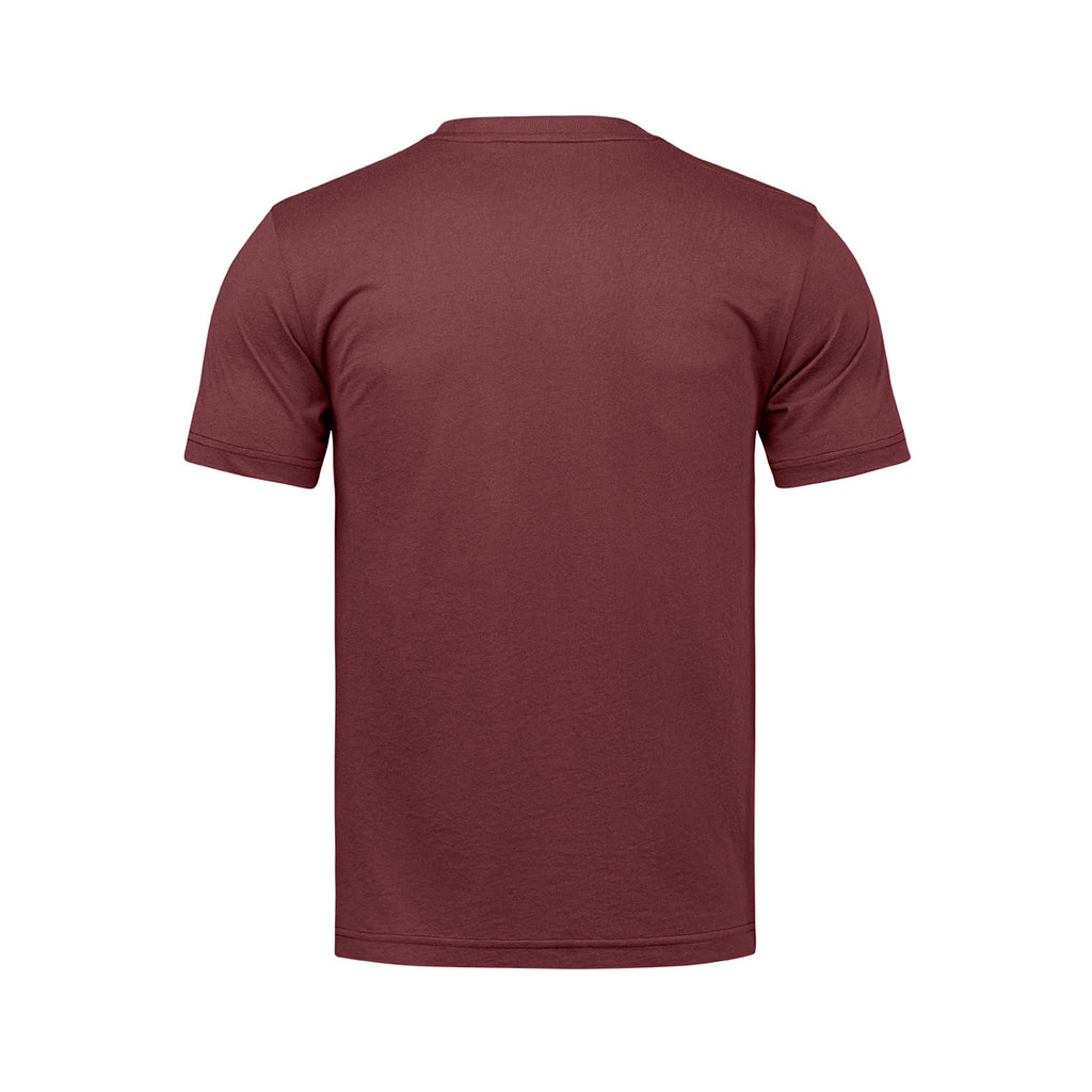 ARI EASY LIFESTYLE TEE - MAROON/MAROON/BLACK