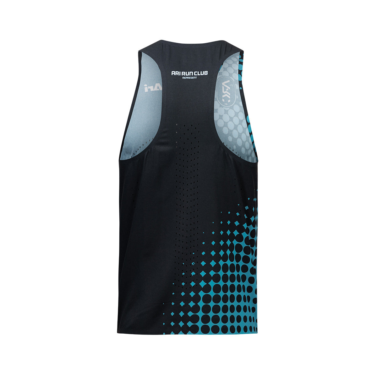 Ari Elite Arc Ultralight Running Tank Black Blue Silver