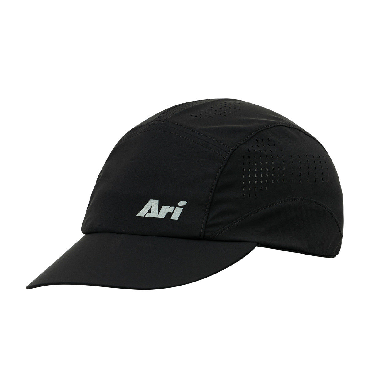 Ari Elite Blast Running Cap Black Silver Black