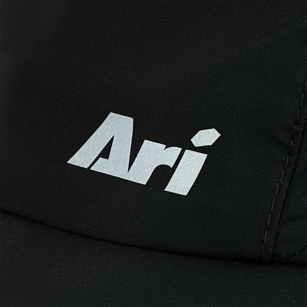 Ari Elite Blast Running Cap Black Silver Black