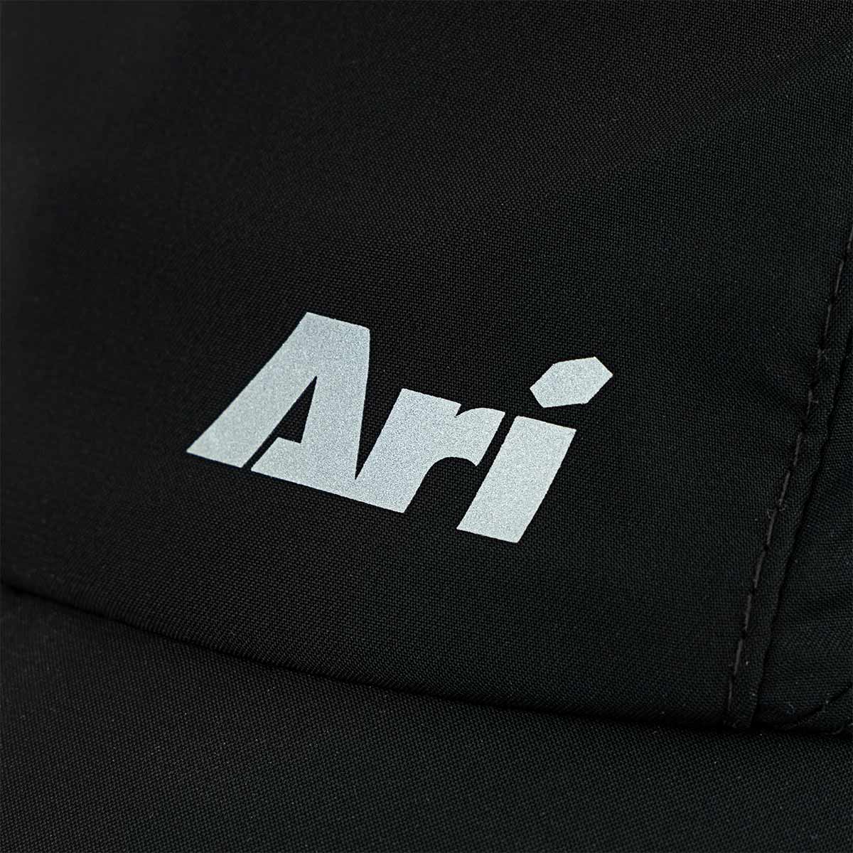 Ari Elite Blast Running Cap Black Silver Black