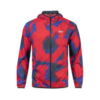Ari Elite Emberflare Running Windbreaker Red Navy Black