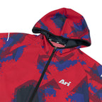 Ari Elite Emberflare Running Windbreaker Red Navy Black
