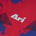 Ari Elite Emberflare Running Windbreaker Red Navy Black
