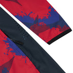 Ari Elite Emberflare Running Windbreaker Red Navy Black