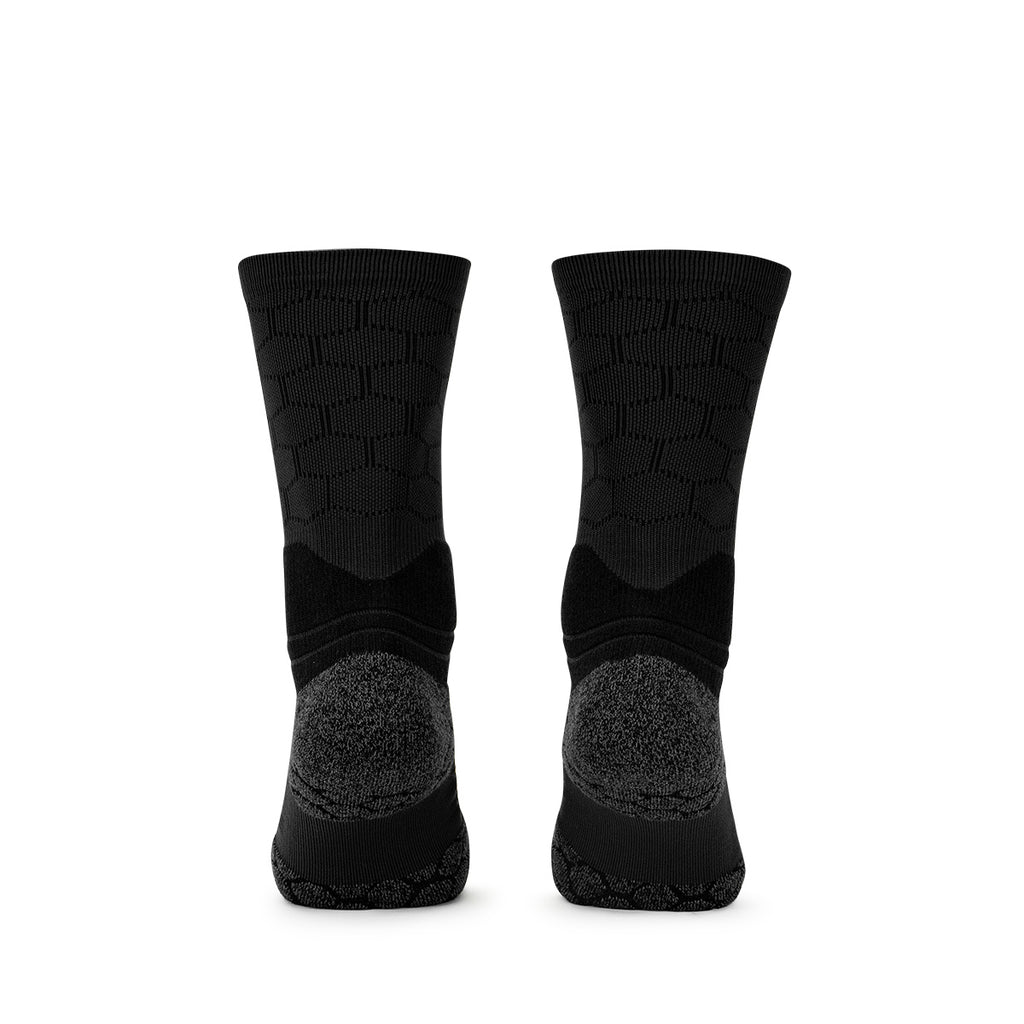ARI ELITE FOOTBALL CREW SOCKS - BLACK/WHITE