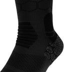 ARI ELITE FOOTBALL CREW SOCKS - BLACK/WHITE