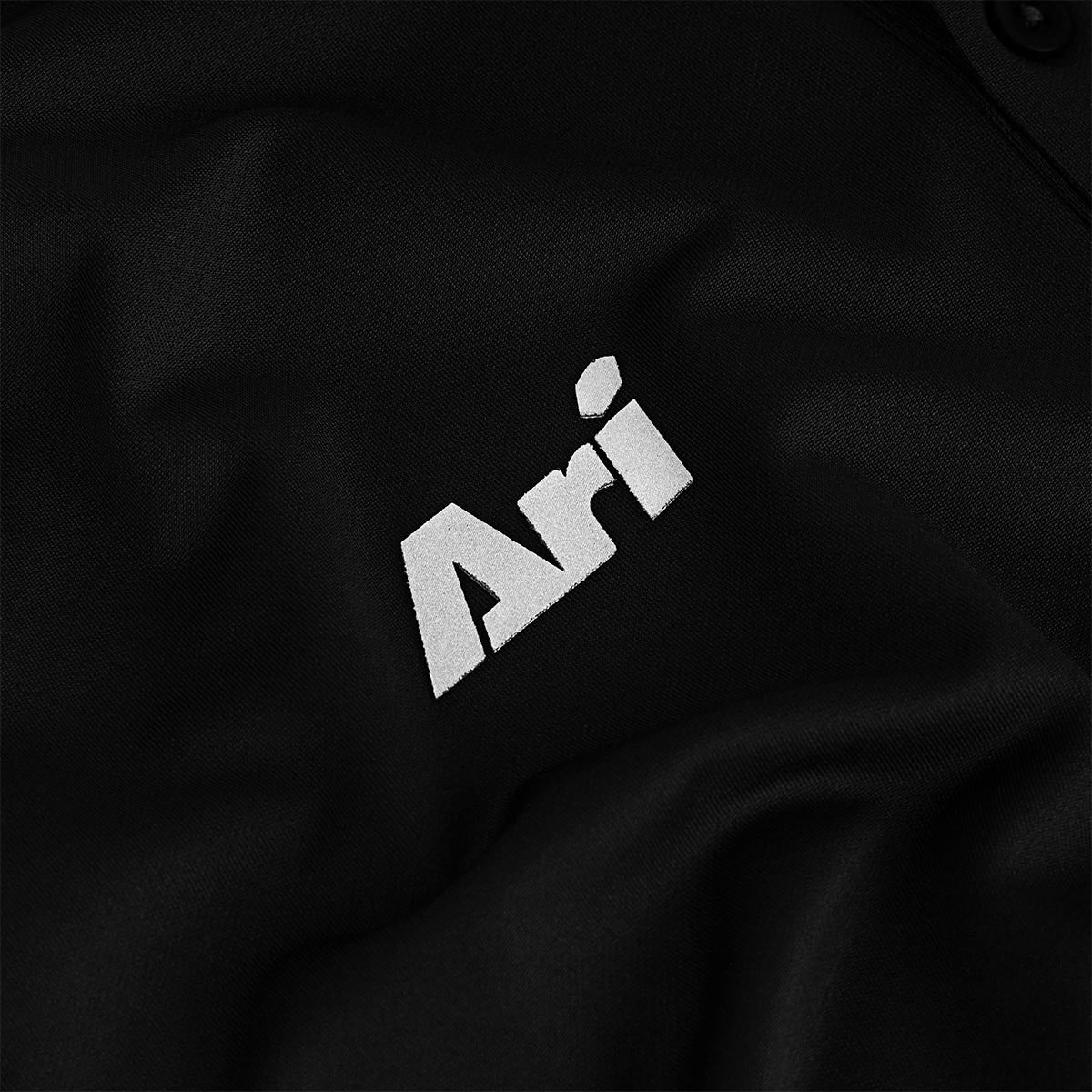 ARI ELITE POLO  - BLACK/SILVER
