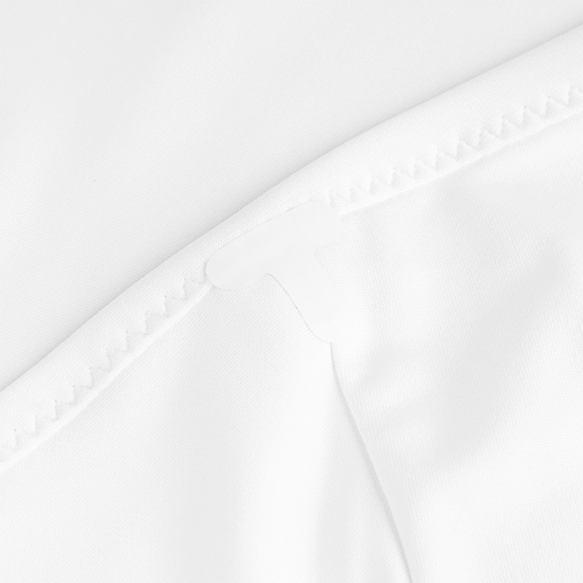 ARI ELITE POLO  -  WHITE/BLACK