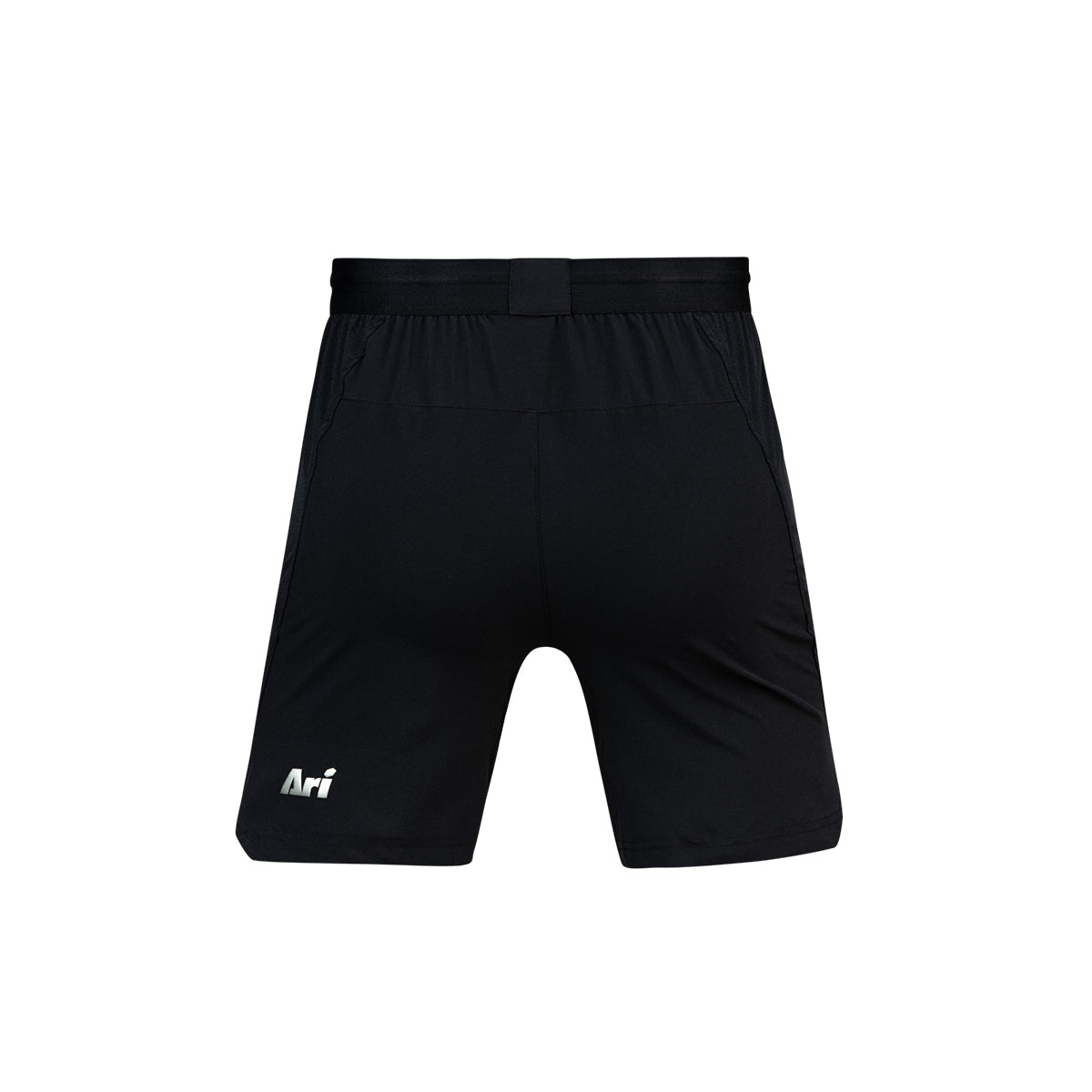 ARI ELITE TEAM SHORTS - BLACK/SILVER