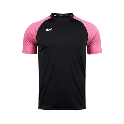 ARI ESSENTIAL 2TONES TEAM JERSEY - BLACK/PINK/WHITE