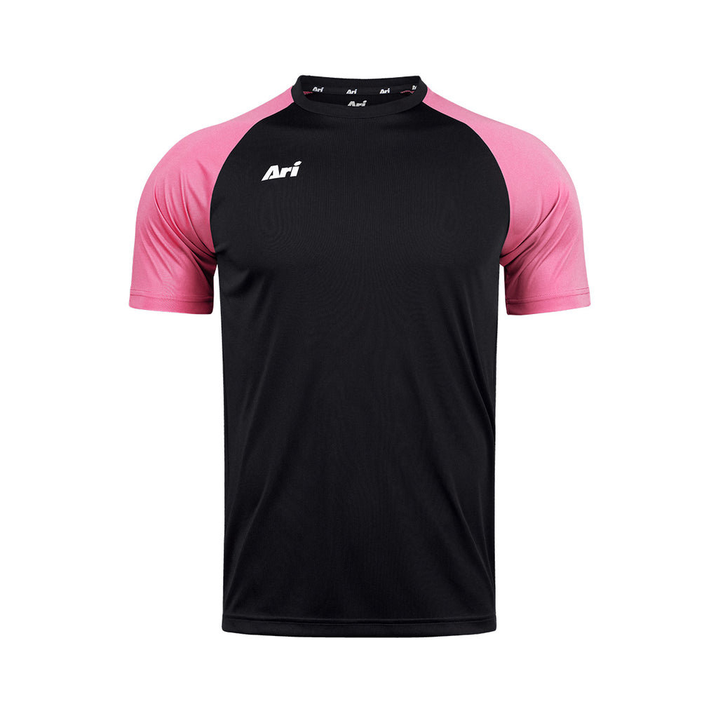 ARI ESSENTIAL 2TONES TEAM JERSEY - BLACK/PINK/WHITE