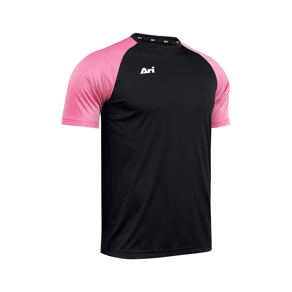 ARI ESSENTIAL 2TONES TEAM JERSEY - BLACK/PINK/WHITE