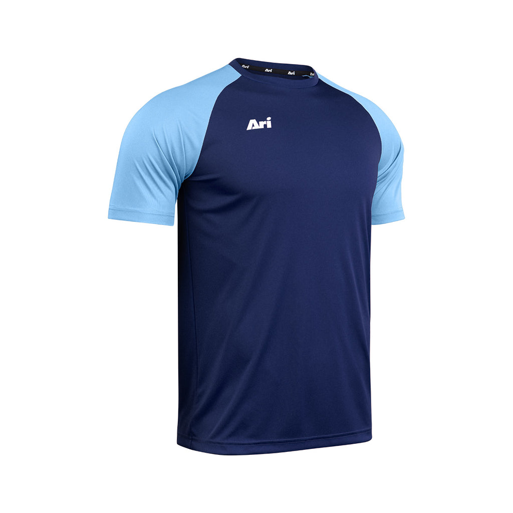 ARI ESSENTIAL 2TONES TEAM JERSEY - DARK NAVY/BLUE/WHITE
