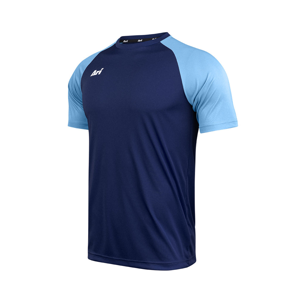 ARI ESSENTIAL 2TONES TEAM JERSEY - DARK NAVY/BLUE/WHITE