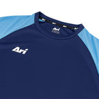 ARI ESSENTIAL 2TONES TEAM JERSEY - DARK NAVY/BLUE/WHITE