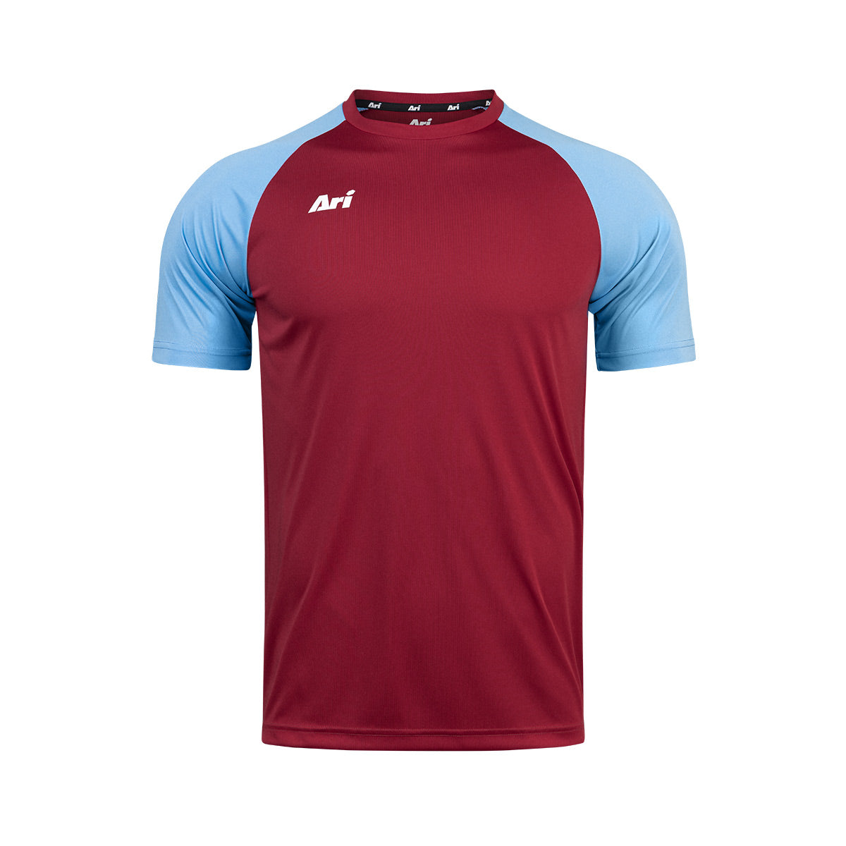 ARI ESSENTIAL 2TONES TEAM JERSEY - MAROON/LIGHT BLUE/WHITE