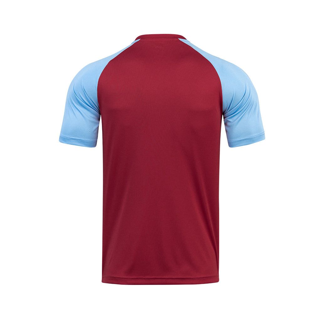 ARI ESSENTIAL 2TONES TEAM JERSEY - MAROON/LIGHT BLUE/WHITE