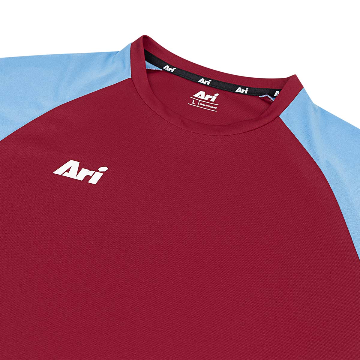 ARI ESSENTIAL 2TONES TEAM JERSEY - MAROON/LIGHT BLUE/WHITE
