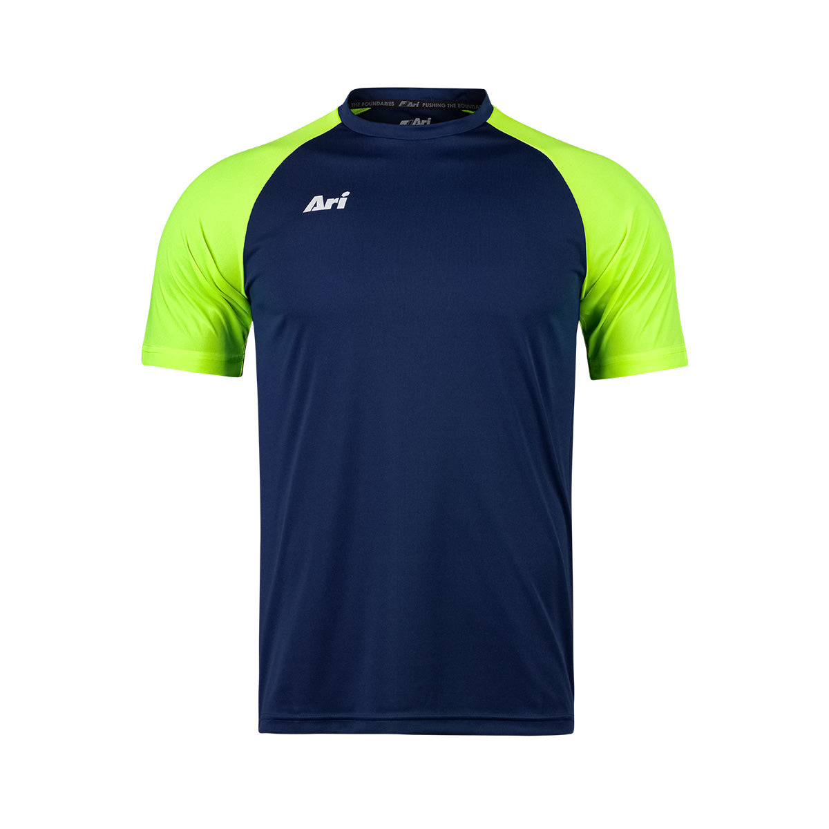 ARI ESSENTIAL 2TONES TEAM JERSEY - NAVY/NAVY/NEON GREEN
