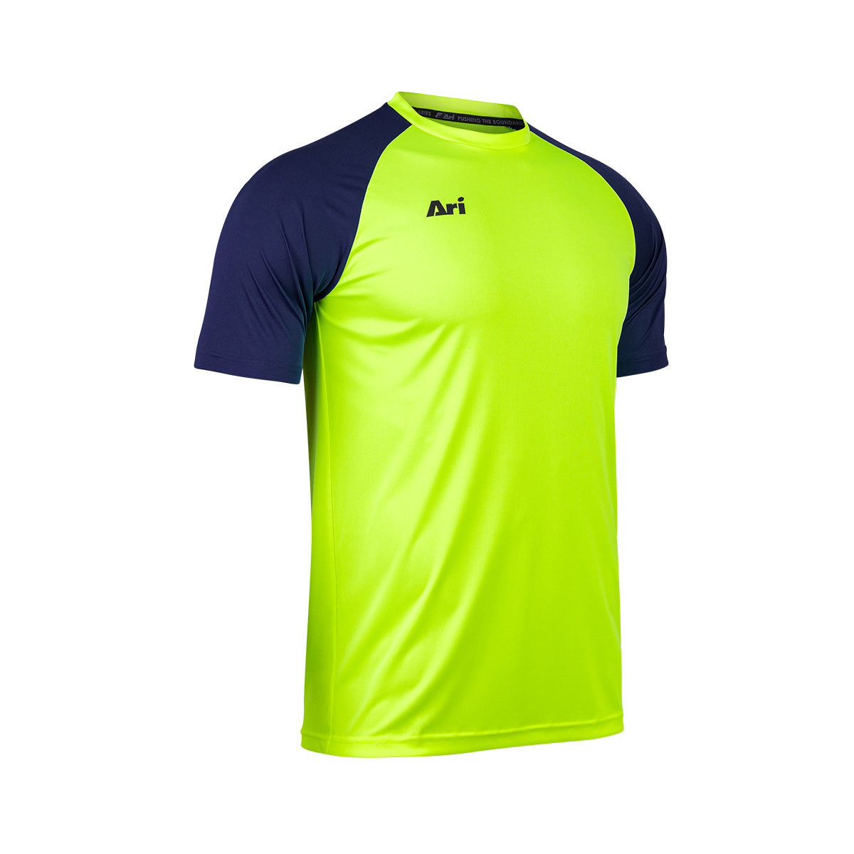ARI ESSENTIAL 2TONES TEAM JERSEY - NEON GREEN/NEON GREEN/NAVY