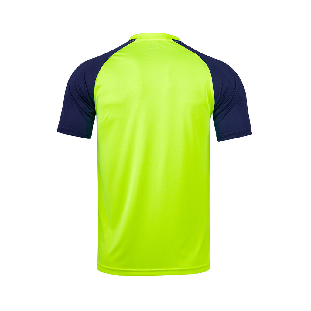 ARI ESSENTIAL 2TONES TEAM JERSEY - NEON GREEN/NEON GREEN/NAVY