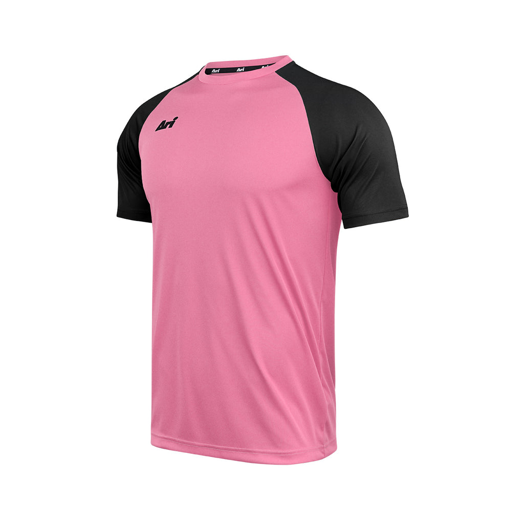 ARI ESSENTIAL 2TONES TEAM JERSEY - PINK/BLACK/BLACK