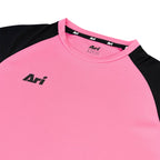 ARI ESSENTIAL 2TONES TEAM JERSEY - PINK/BLACK/BLACK