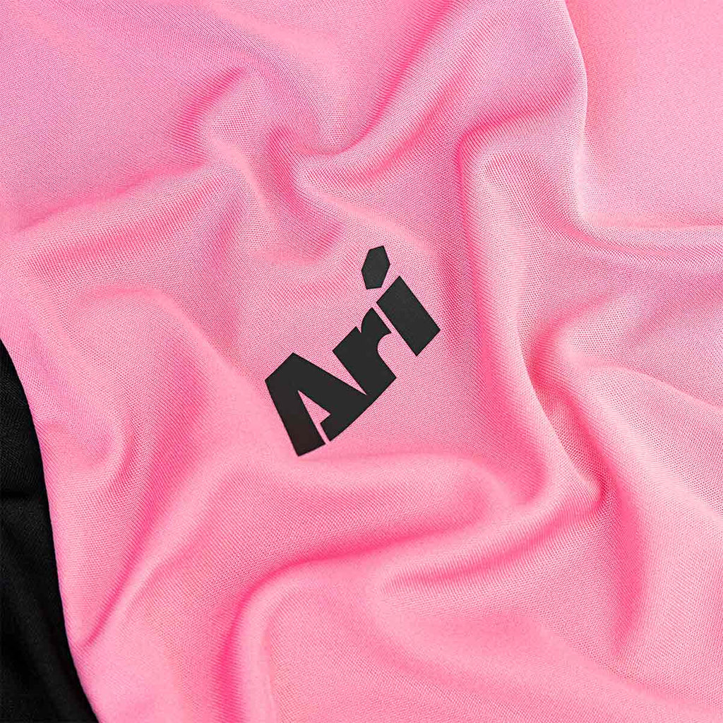 ARI ESSENTIAL 2TONES TEAM JERSEY - PINK/BLACK/BLACK