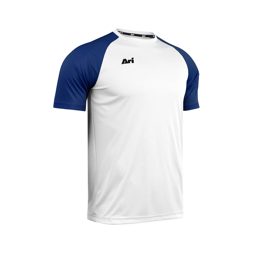 ARI ESSENTIAL 2TONES TEAM JERSEY - WHITE/DARK NAVY/BLACK
