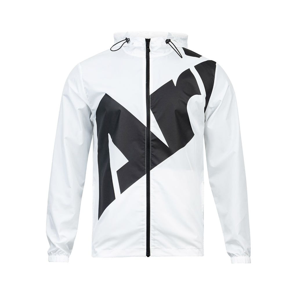 ARI ESSENTIAL BIG LOGO WINDBREAKER - WHITE/BLACK/WHITE