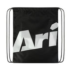 ARI ESSENTIAL GYMSACK - BLACK/WHITE/BLACK