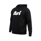 ARI ESSENTIAL HOODIE - BLACK/WHITE/BLACK