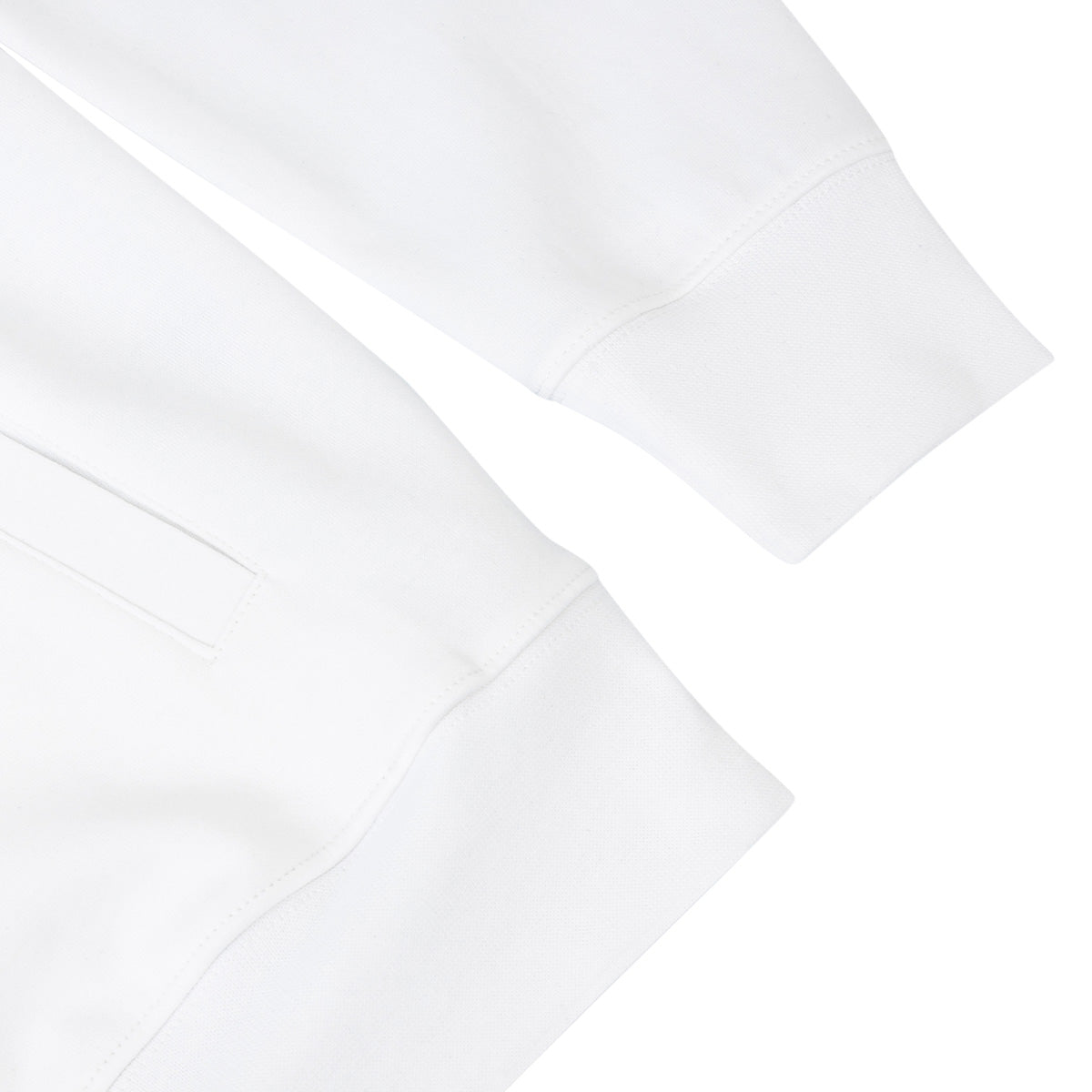ARI ESSENTIAL HOODIE - WHITE/BLACK/WHITE