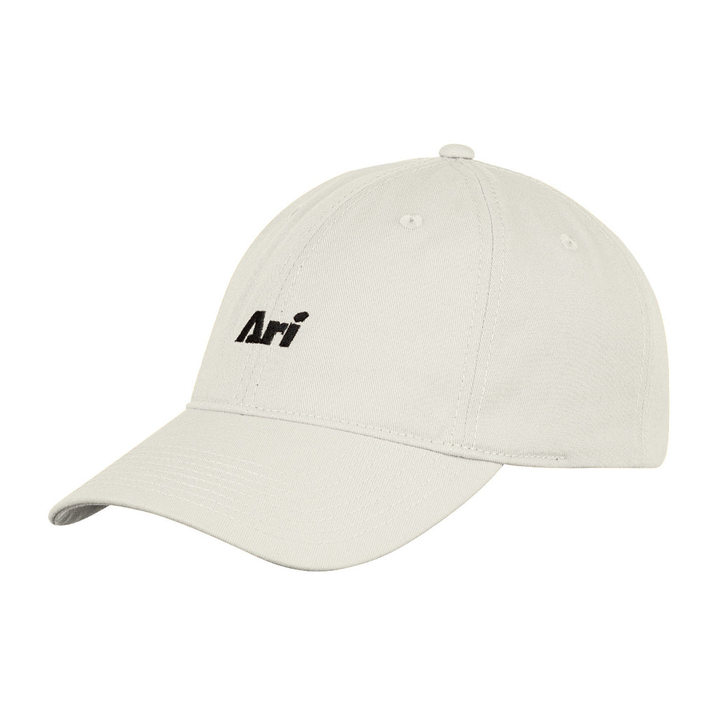 ARI ESSENTIAL MINI LOGO CAP - BONE/BLACK/BONE